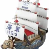One Piece - Garp's Marine Ship Grand Ship Collection Scaled Replica Model Kit