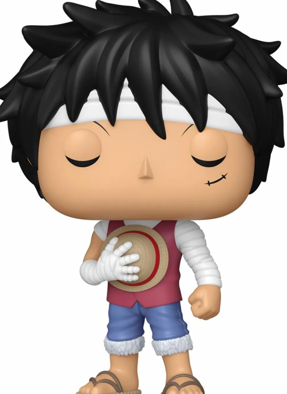 One Piece - Monkey D. Luffy (Marineford Memorial) Pop! Vinyl Figure in Acrylic Pop! Protector (Popcultcha Exclusive)
