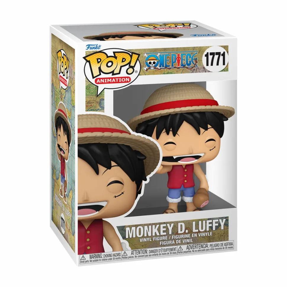 One Piece - Monkey D. Luffy with Meat Pop! Vinyl Figure