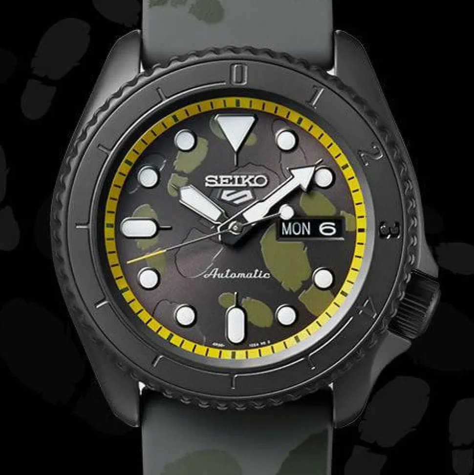 One Piece - Sanji Limited Edition Seiko 5 Sports Automatic Watch (One Size)