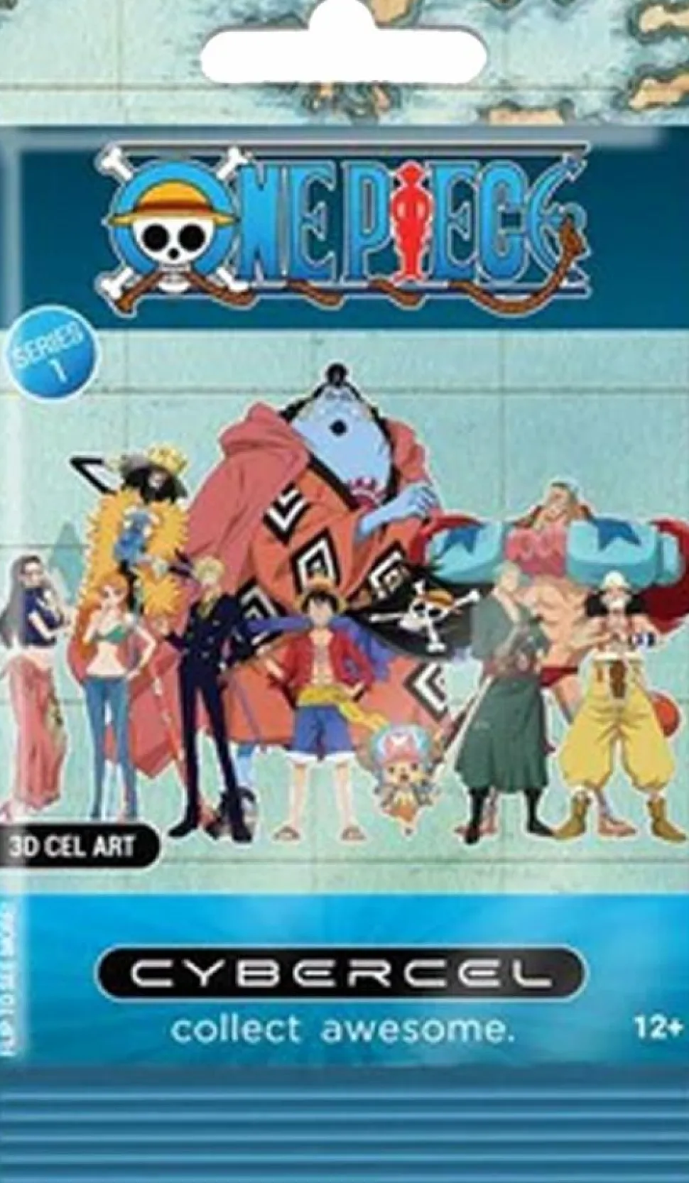 One Piece - Series 1 Cybercel 3D Cel Art Collectible Card Pack (3 Cards)