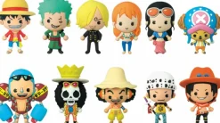 One Piece - Series 01 3D Figural Foam Bag Clip Blind Bag (Display of 24)