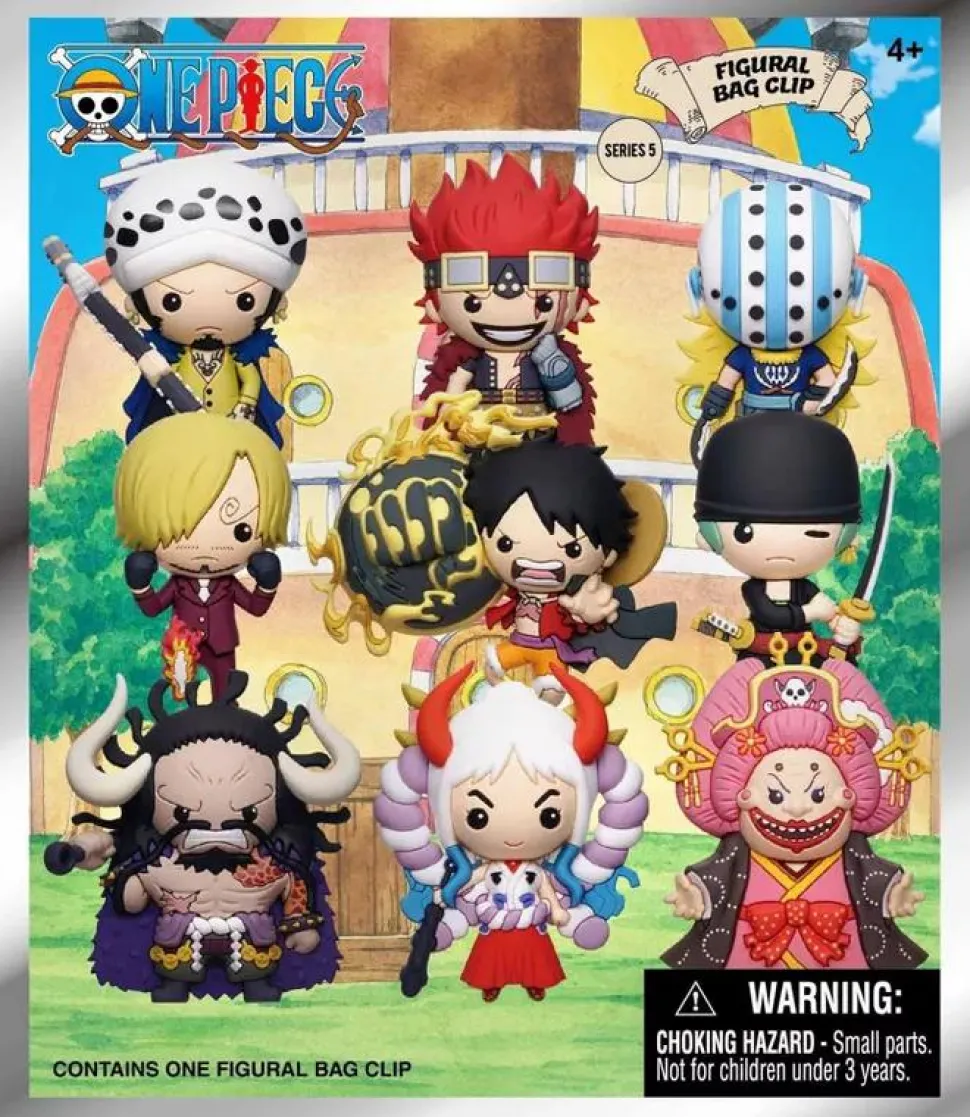 One Piece - Series 05 3D Figural Foam Bag Clip Blind Bag (Single Unit)