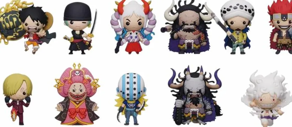 One Piece - Series 05 3D Figural Foam Bag Clip Blind Bag (Single Unit)