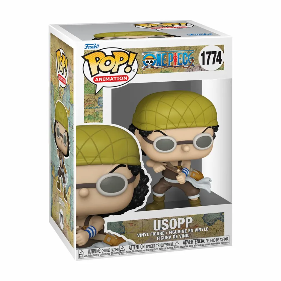 One Piece - Usopp with Rubber Band Pop! Vinyl Figure