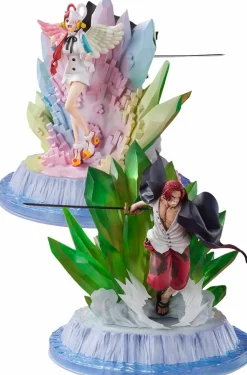 One Piece Film: Red - Shanks and Uta FiguartsZERO Extra Battle 9" Statue
