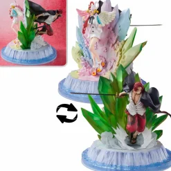One Piece Film: Red - Shanks and Uta FiguartsZERO Extra Battle 9" Statue