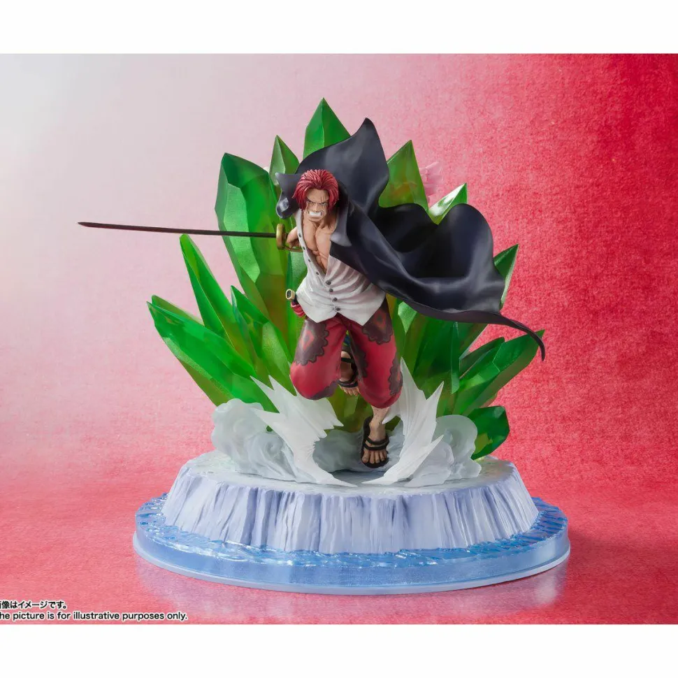 One Piece Film: Red - Shanks and Uta FiguartsZERO Extra Battle 9" Statue