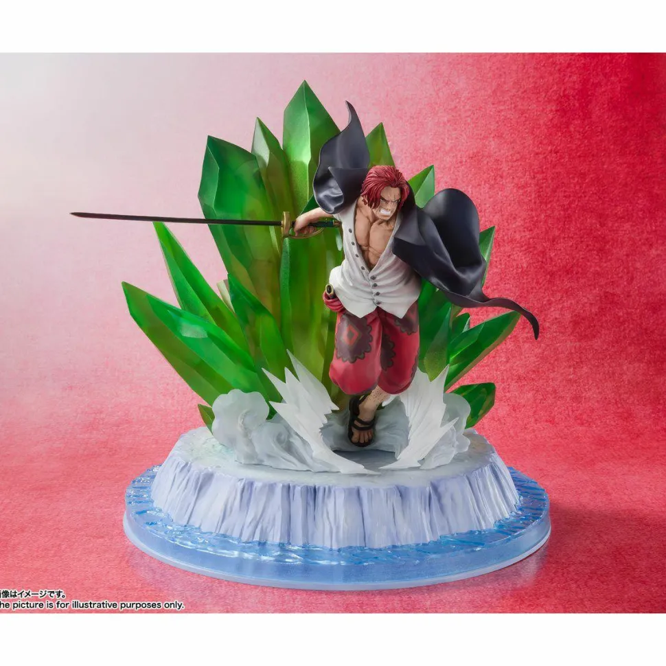 One Piece Film: Red - Shanks and Uta FiguartsZERO Extra Battle 9" Statue