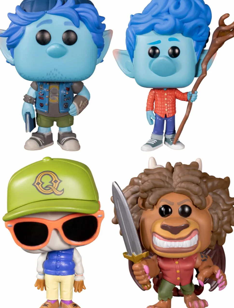 Onward (2020) - They’re Blue Da Ba Dee Pop! Vinyl Bundle (Set of 4)