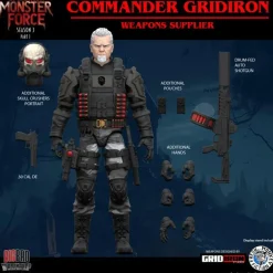Operation: Monster Force - Commander Gridiron 1/12th Scale Action Figure (Season 03)