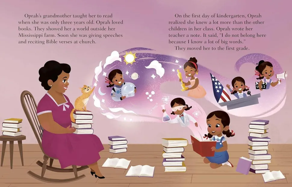 Oprah Winfrey - Little Golden Book Biography Hardcover Book