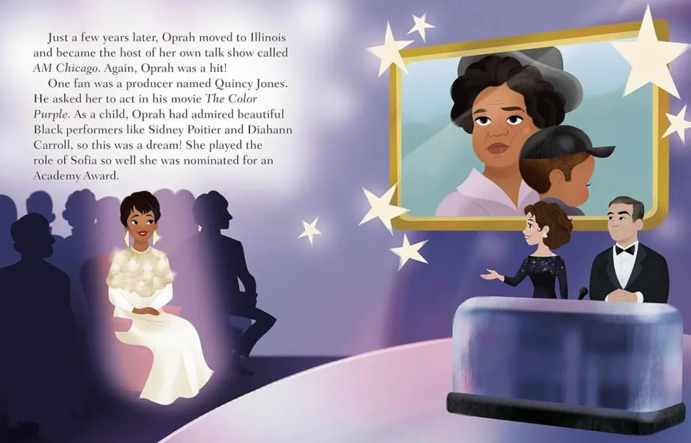 Oprah Winfrey - Little Golden Book Biography Hardcover Book