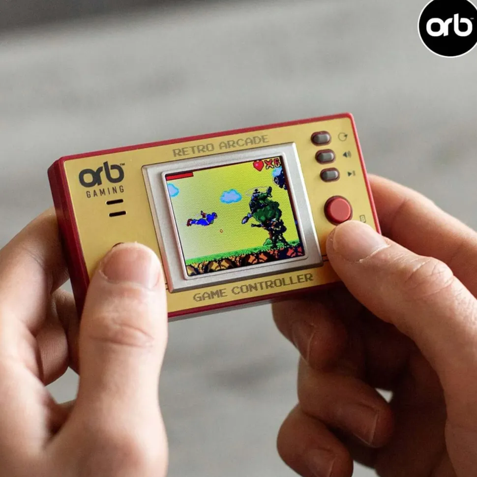 Orb - Retro Mini Arcade Handheld Console Pocket Game (150-in-1)