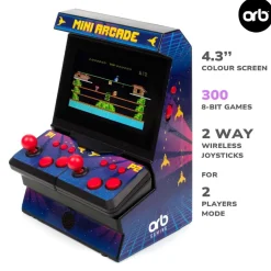 Orb - Retro Mini 2-Player Arcade Game Machine (300-in-1)