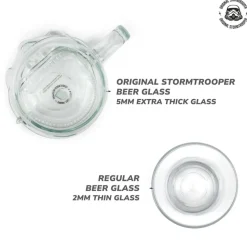 Original Stormtrooper - Original Stormtrooper Helmet 3D Beer Pint Glass