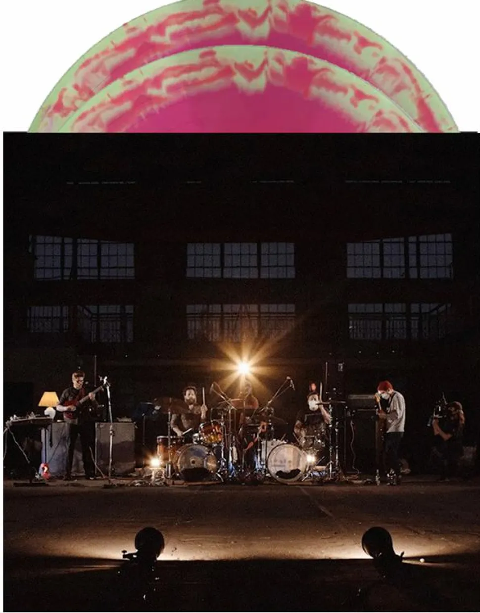 Osees (Thee Oh Sees) - Levitation Sessions II 2xLP Vinyl Record (Australian Exclusive Neon Coral & Spring Green Swirl Coloured Vinyl)