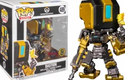 Overwatch - Bastion Metallic Gold Blizzard 30th Anniversary 6" Super Sized Pop! Vinyl Figure
