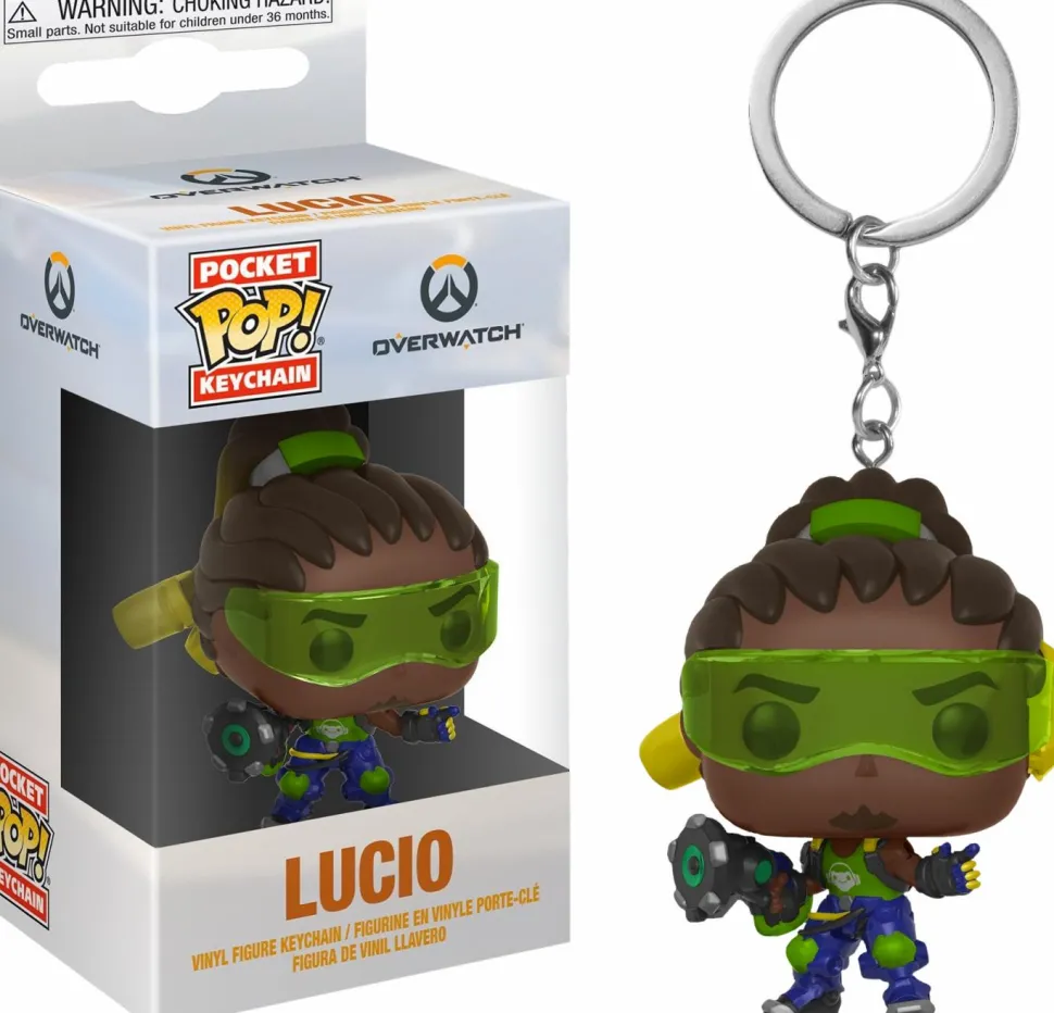 Overwatch - Lucio Pocket Pop! Vinyl Keychain