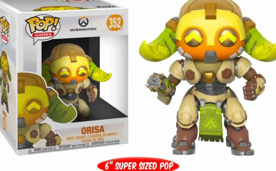 Overwatch - Orisa 6" Super Sized Pop! Vinyl Figure