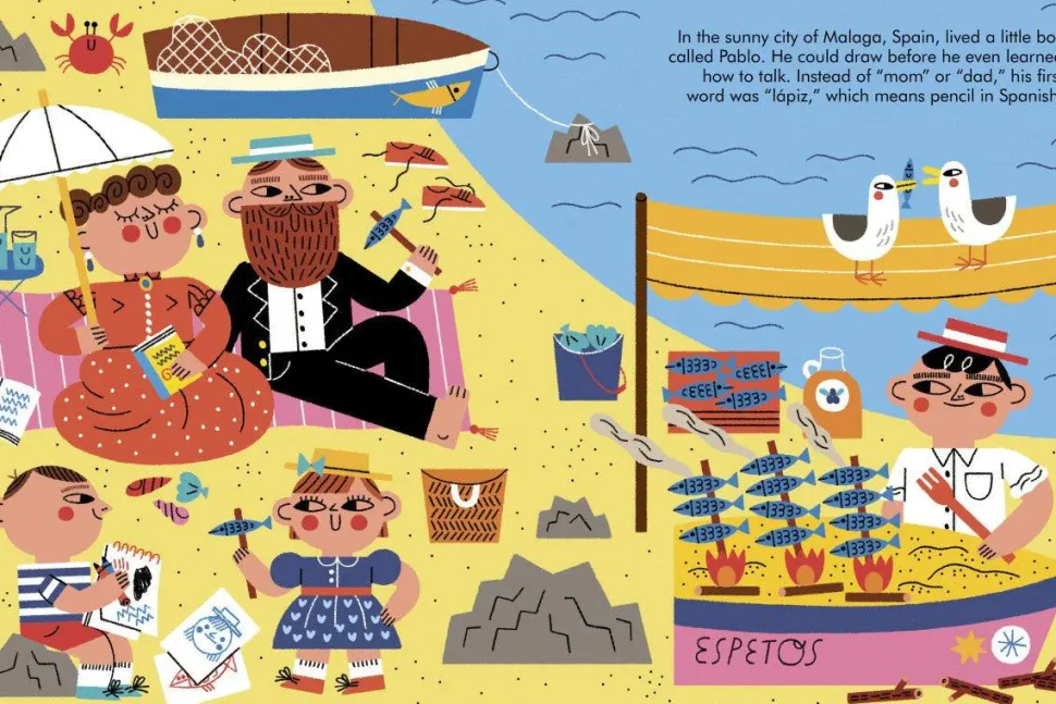 Pablo Picasso - Pablo Picasso Little People, Big Dreams Hardcover Book
