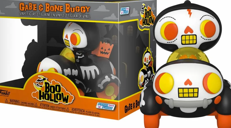 Paka Paka: Boo Hollow - Gabe with Bone Buggy Vinyl Ride