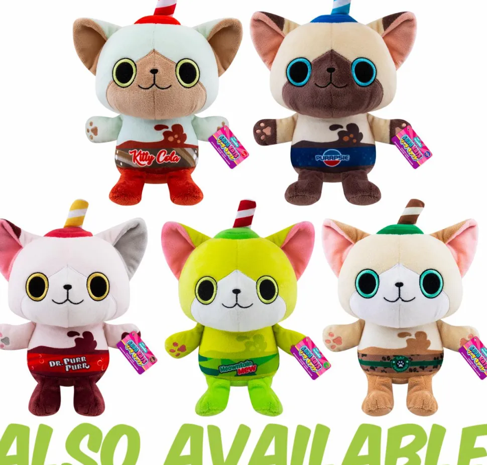 Paka Paka: Soda Kats - Cat Pawchino 7" Plush
