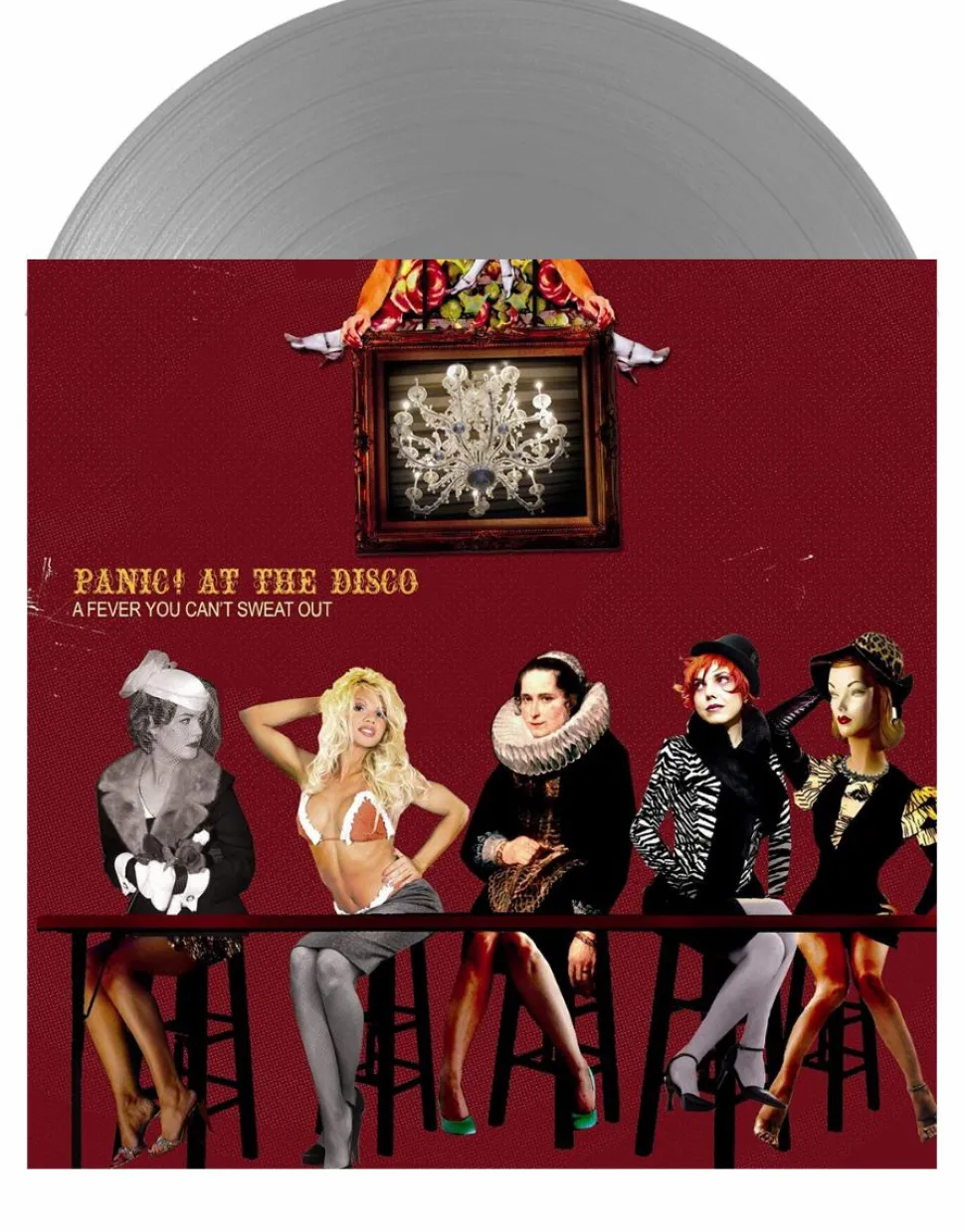 Panic! At The Disco - A Fever You Can't Sweat Out LP Vinyl Record (Silver Coloured Vinyl)