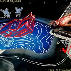 Panic! At The Disco - Death of a Bachelor LP Vinyl Record (Silver Coloured Vinyl)