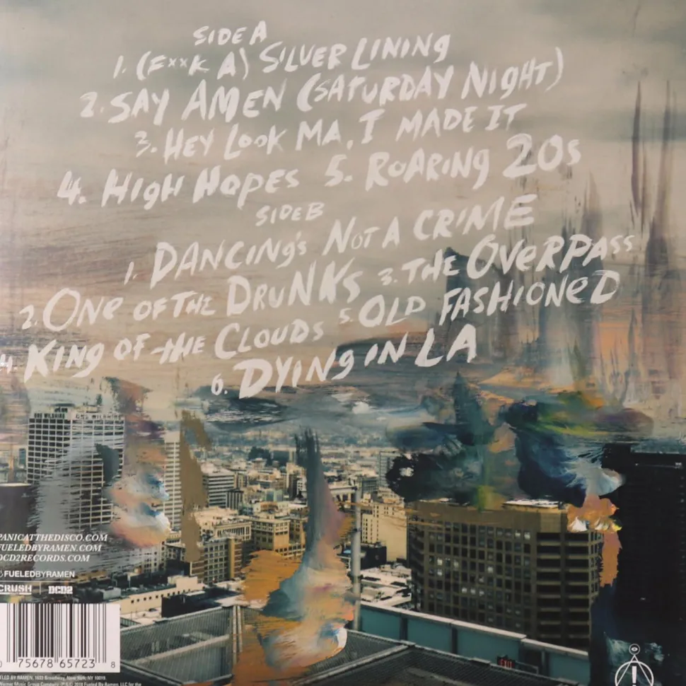 Panic! At The Disco - Pray For The Wicked LP Vinyl Record