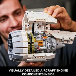 Pantasy - Aircraft Engine Maintenance Workshop Joyride Series Building Block Construction Set (1815 Pieces)
