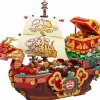 Pantasy - Chinese New Year Dragon Boat Building Block Construction Set (2154 Pieces)