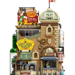 Pantasy - Craft Brewery Retro Series Building Block Construction Set (3445 Pieces)