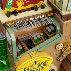 Pantasy - Craft Brewery Retro Series Building Block Construction Set (3445 Pieces)