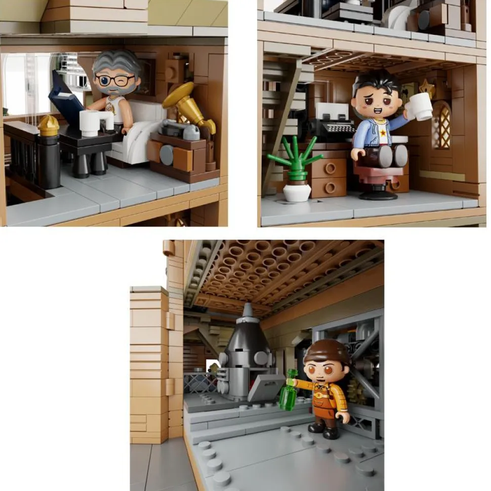 Pantasy - Craft Brewery Retro Series Building Block Construction Set (3445 Pieces)
