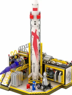 Pantasy - Landscape Rocket Dreamworks Joyride Series Building Block Construction Set (1284 Pieces)
