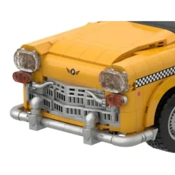 Pantasy - New York Yellow Taxi Cab Joyride Series Building Block Construction Set (1601 Pieces)