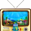 Pantasy - Retro 1960s Television Retro Collection Building Block Construction Set (1208 Pieces)