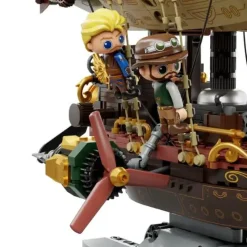 Pantasy - Steampunk Airship Retro Series Building Block Construction Set (1949 Pieces)