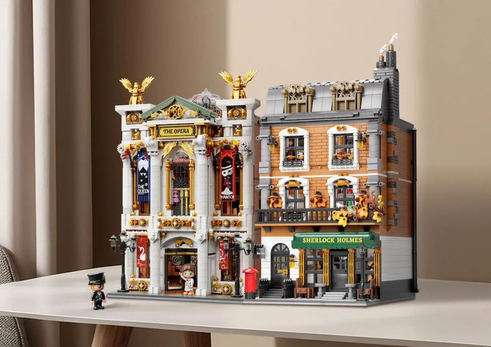 Pantasy - The Opera Retro Series Building Block Construction Set (3700 Pieces)