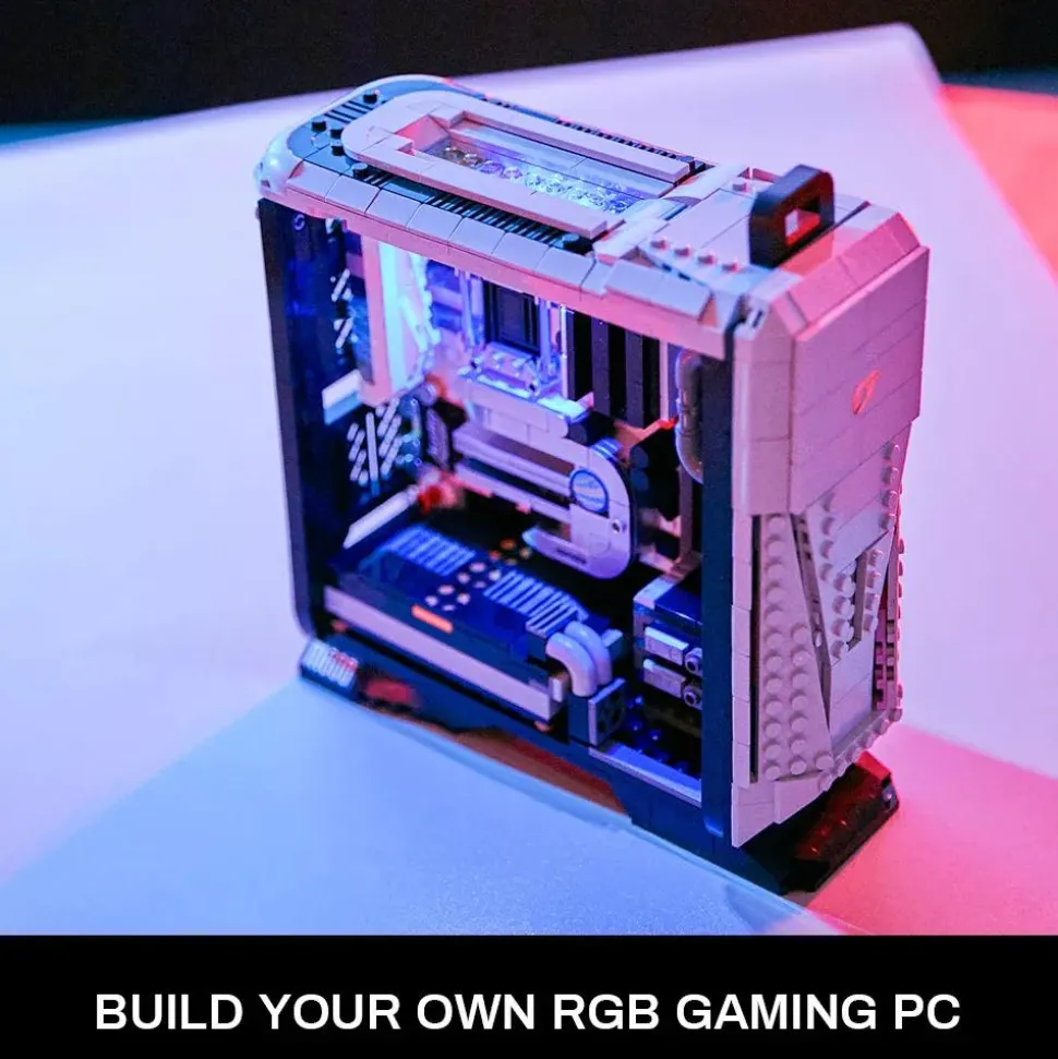 Pantasy - X IGAME Gaming Desktop Retro Collection Building Block Construction Set (1634 Pieces)