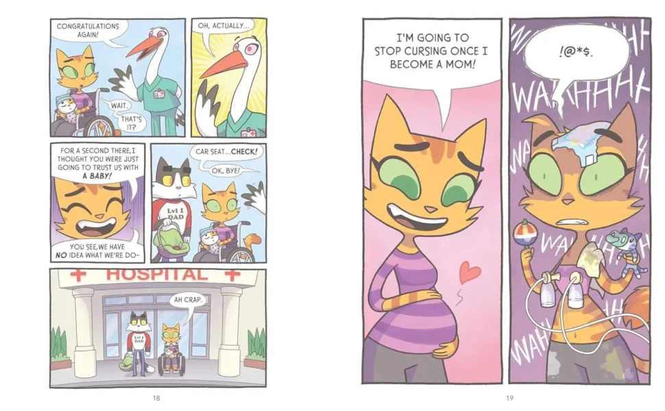Parenting is Weird: Tails from the Litterbox by Chesca Hause Paperback Book