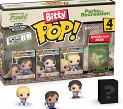 Parks & Recreation - Ann, Leslie, April (Goddess) & Mystery Bitty Pop! Vinyl Figure 4-Pack