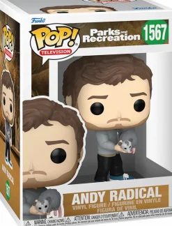 Parks and Recreation - Andy Radical 15th Anniversary Pop! Vinyl Figure