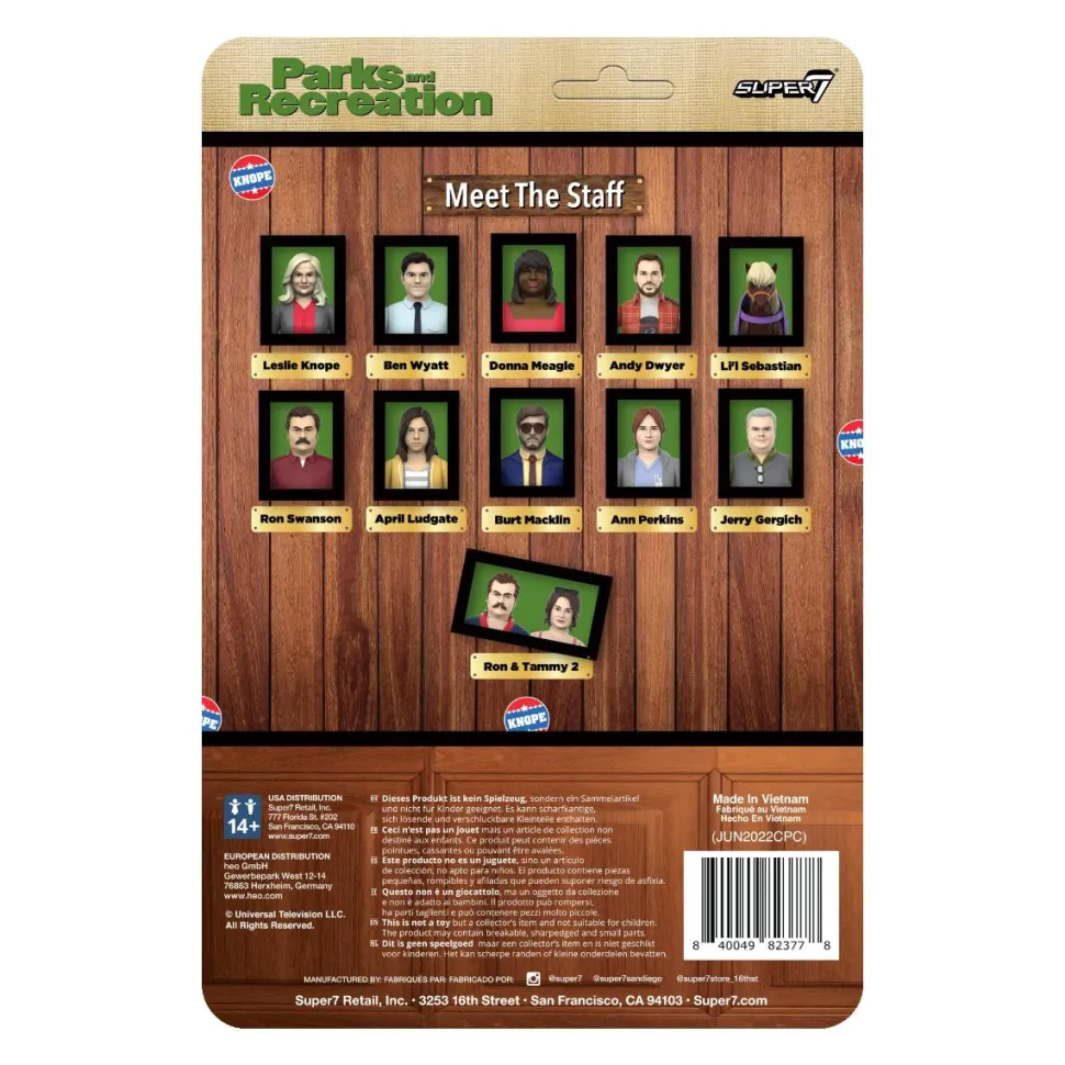 Parks and Recreation - Jerry Gergich ReAction 3.75” Action Figure