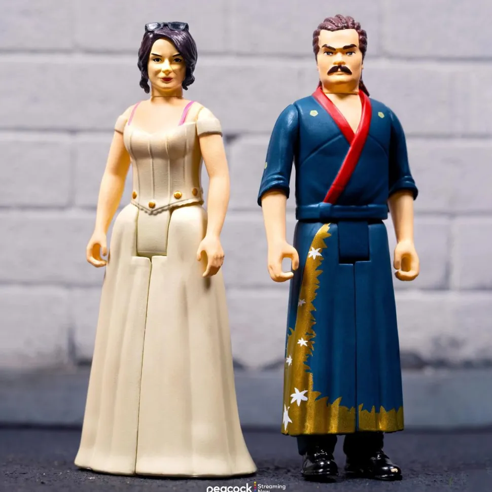 Parks and Recreation - Ron Swanson & Tammy 2 Wedding Night ReAction 3.75” Action Figure 2-Pack