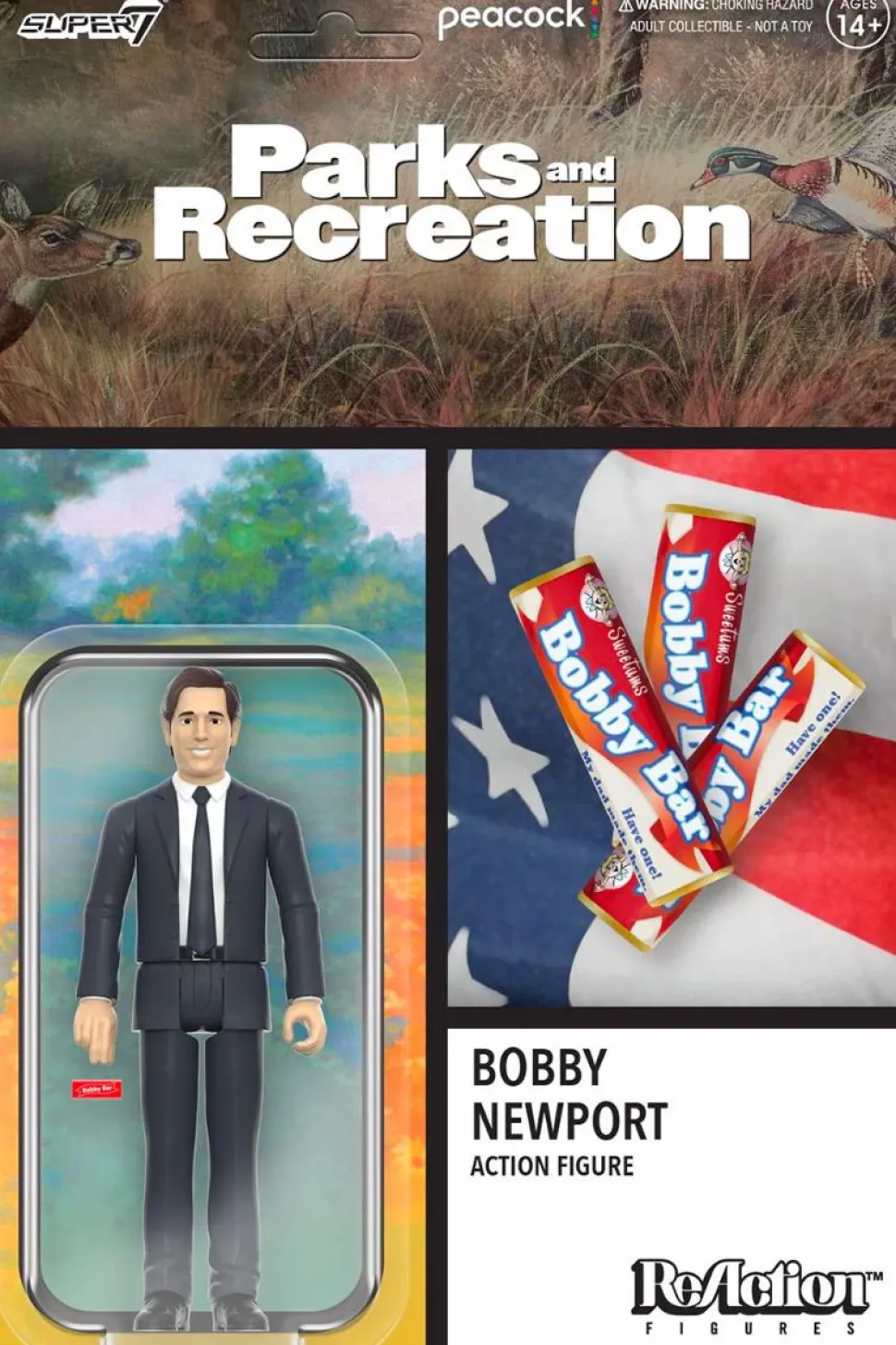 Parks and Recreation - Wave 3 ReAction 3.75" Action Figure Bundle (Set of 3)