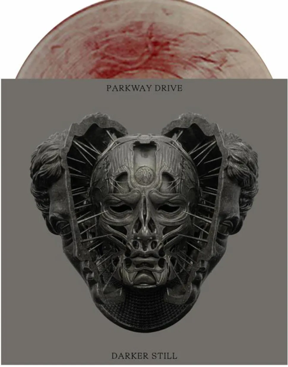 Parkway Drive - Darker Still LP Vinyl Record (Clear with Red Smoke Coloured Vinyl)