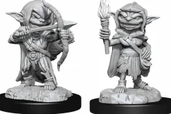 Pathfinder Battles - Female Goblin Rogue Deep Cuts Unpainted Miniature Figure 2-Pack