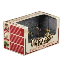Pathfinder Battles - Iconic Heroes Evolved Pre-Painted Miniature Figure 6-Pack